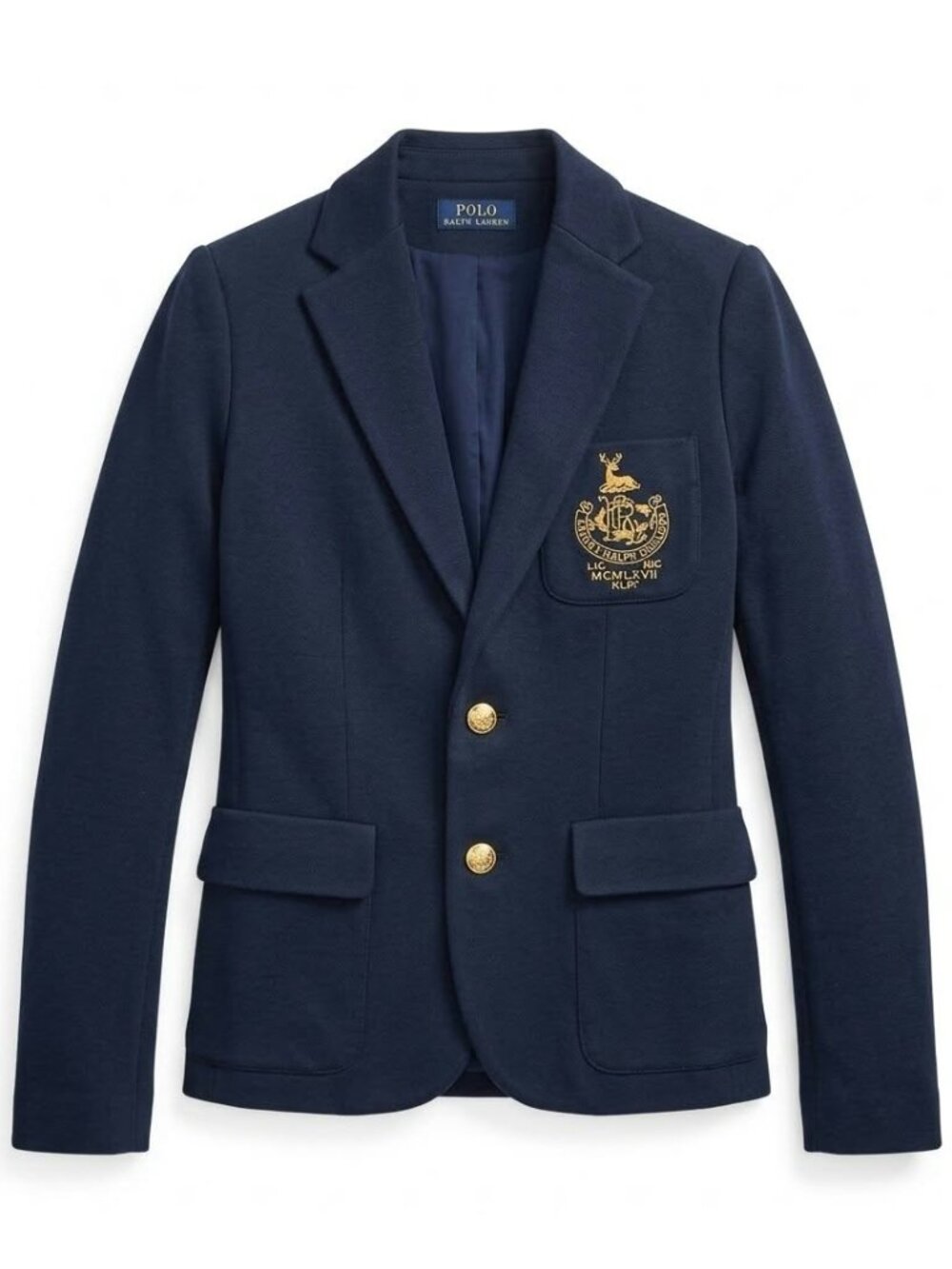 NWT Polo Ralph Lauren Women's Crested Blazer Jacket 6